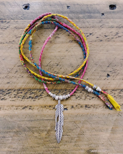 PEACE FEATHER GYPSY SILK
