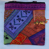 LARGE TRIBAL COTTON HANDBAG