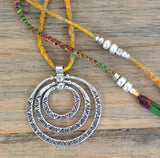 BOHEMIAN GYPSY SILK NECKLACE