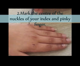 HAMMERED BANGLE 64mm