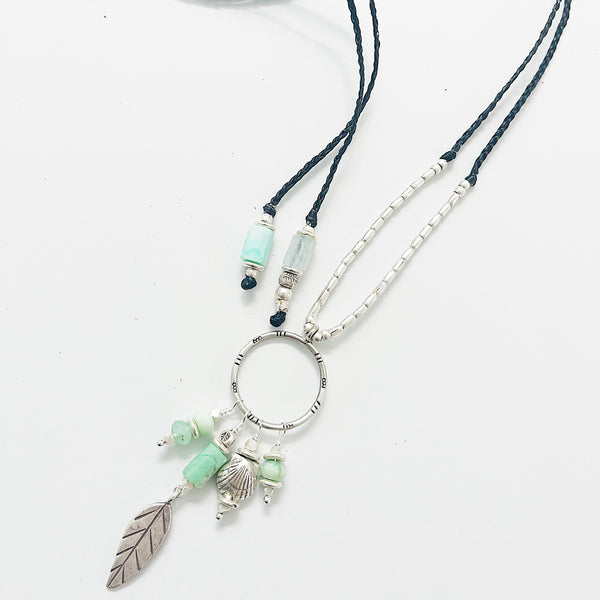CHRYSOPRASE WILD BLOOM NECKLACE