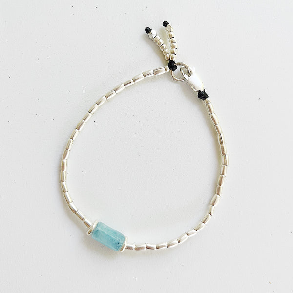 PETITE AQUAMARINE BRACELET