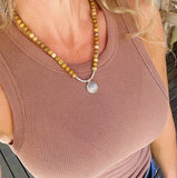 Jasper Nautilus Necklace