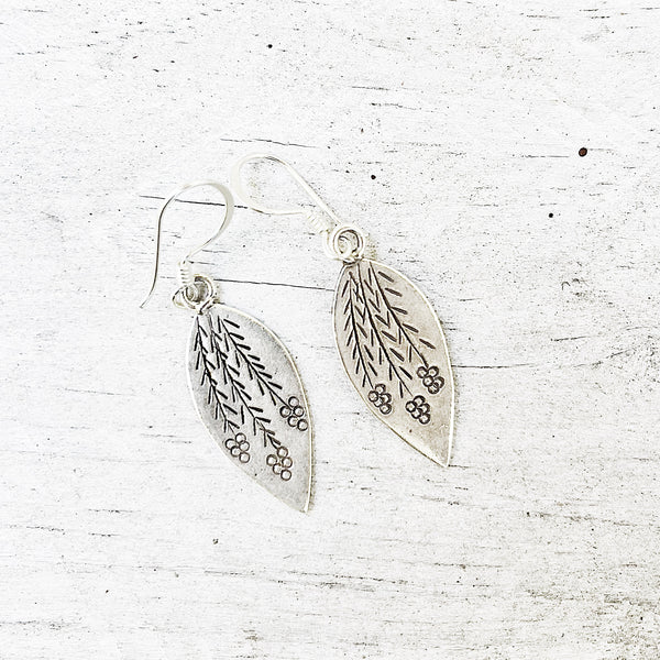 FLOWER VINE EARRINGS