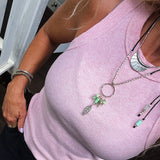 CHRYSOPRASE WILD BLOOM NECKLACE