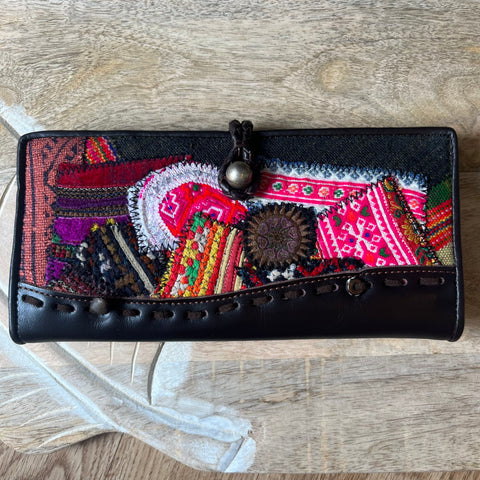 HMONG LEATHER WALLET #4