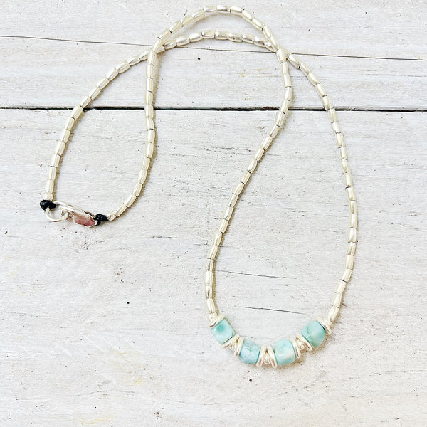 PETITE LARIMAR NECKLACE
