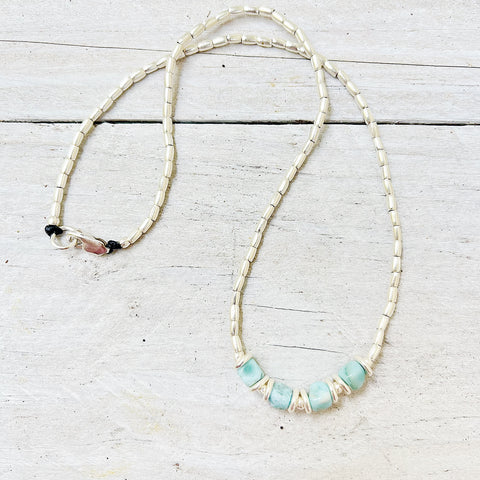 PETITE LARIMAR NECKLACE