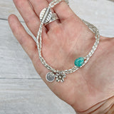 AMAZONITE NATURE ANKLET