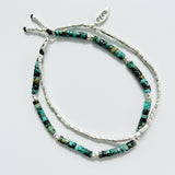 AFRICAN TURQUOISE ANKLET