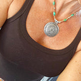 MANDALA TURQUOISE NECKLACE