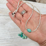 AMAZONITE GEMSTONE NECKLACE