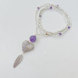 AMETHYST LOVE NECKLACE