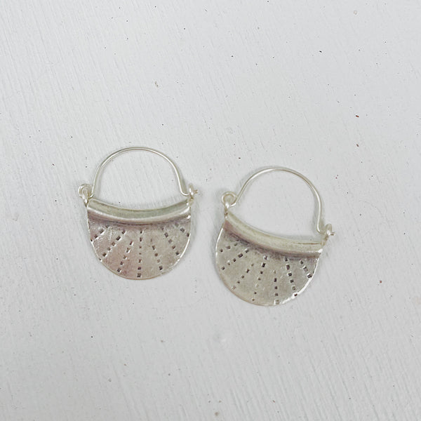 MINI CRESCENT MOON EARRINGS