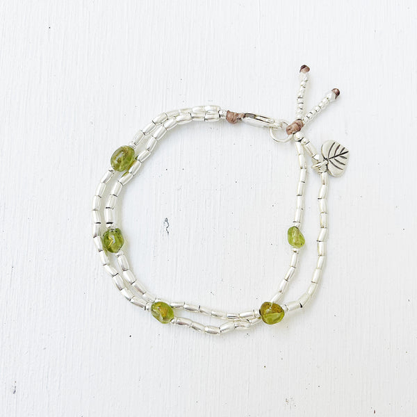 Peridot Love Bracelet