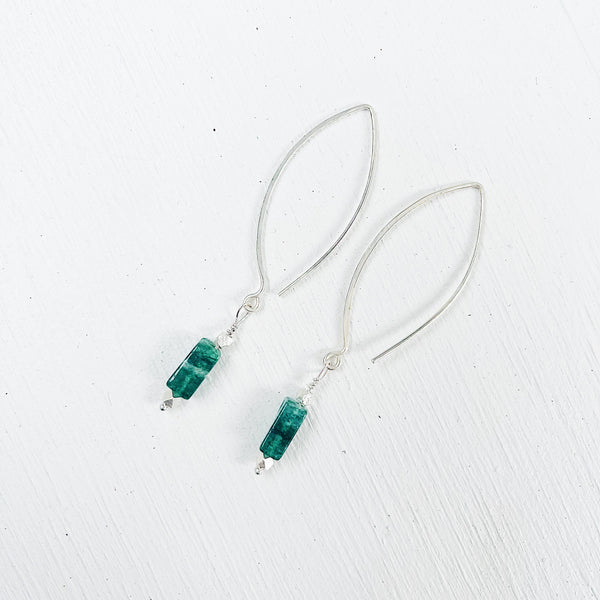 AVENTURINE GEMSTONE EARRINGS