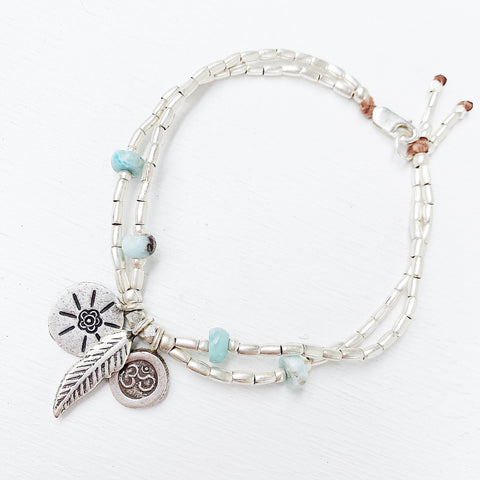 LARIMAR ENLIGHTENMENT BRACELET