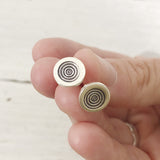 LITTLE SWIRL STUDS