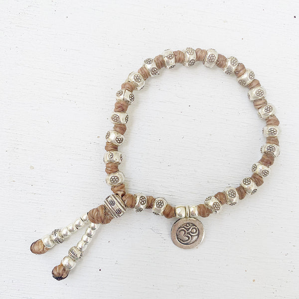 GYPSY SPIRIT JOURNEY BRACELET WITH "OM" CHARM