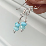 PETITE LARIMAR NECKLACE AND EARRINGS SET