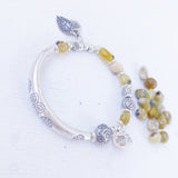 YELLOW OPAL GEMSTONE BRACELET