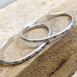 SILVER CUFF BANGLE