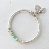 PETITE OCEAN LOVERS CHRYSOPRASE  BRACELET