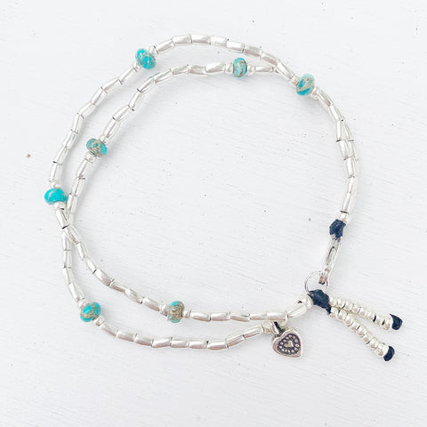 FLOATING TURQUOISE BRACELET