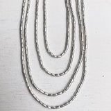 RICE BEAD PLAIN NECKLACE