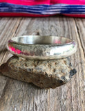 WIDE HAMMERED BANGLE 64mm