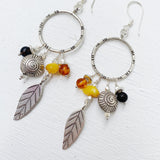 AMBER MIND & SPIRIT EARRINGS