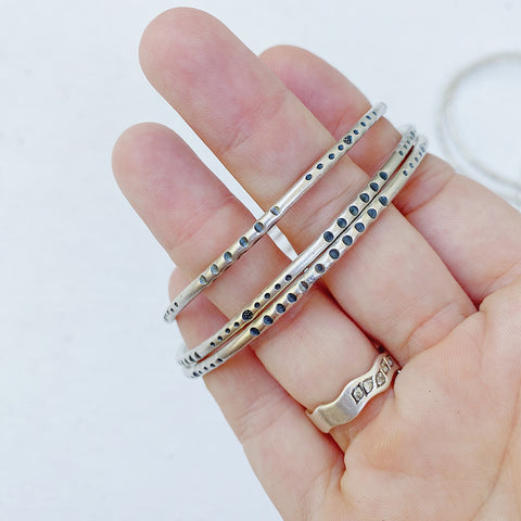 SOUL SISTER FRIENDSHIP BANGLE PATTERN TWO 60mm