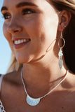 ROSE QUARTZ & AMAZONITE EARRINGS