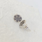 DAISY SILVER  STUDS