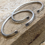 SILVER CUFF BANGLE