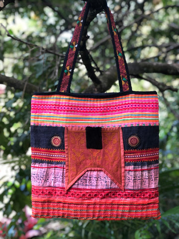 TRIBAL COTTON HANDBAG