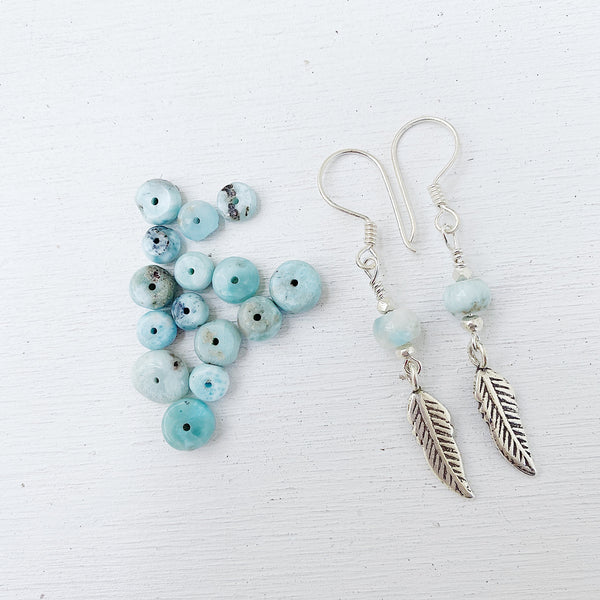 LARIMAR SPIRIT FEATHERS