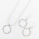 Circle of Life Necklace and Earrings Set