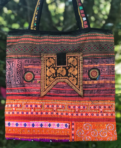 TRIBAL COTTON HANDBAG