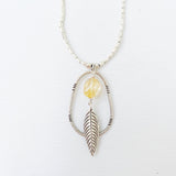 CITRINE MIND & BALANCE  NECKLACE