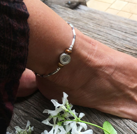 "SOUL AWAKENING" OM ANKLET