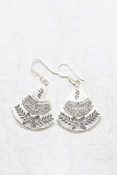 TRIBAL FAN SHAPE EARRINGS