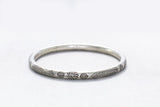 HAND ETCHED FISH BANGLE