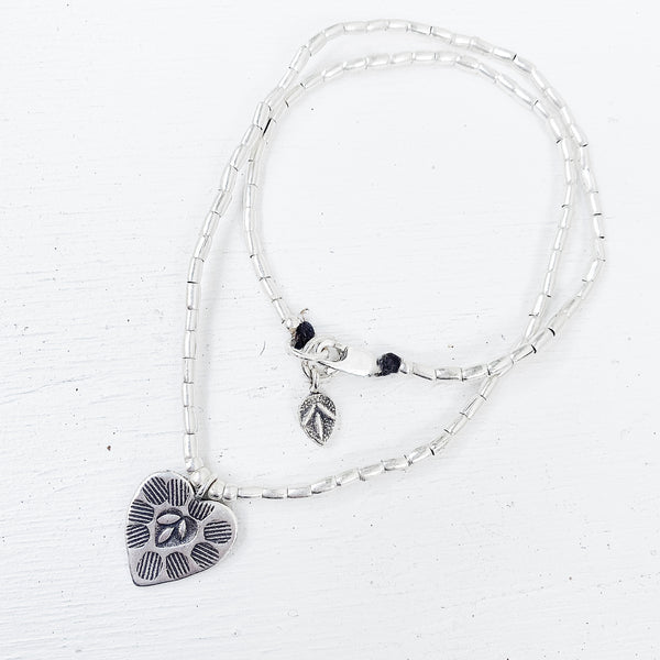 TRIBAL HEART NECKLACE