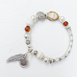 AMBER EARTH GODDESS BRACELET