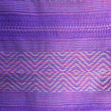 100% COTTON  TRADITIONAL KAREN SCARF-LILAC