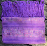 100% COTTON  TRADITIONAL KAREN SCARF-LILAC