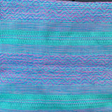 100% COTTON TRADITIONAL "KAREN HILL TRIBE" SCARF - AQUA