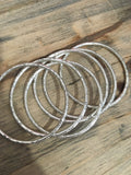 FLOWER BANGLE 60mm