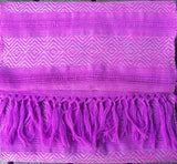 100% COTTON TRADITIONAL KAREN SCARF- LIGHT PURPLE